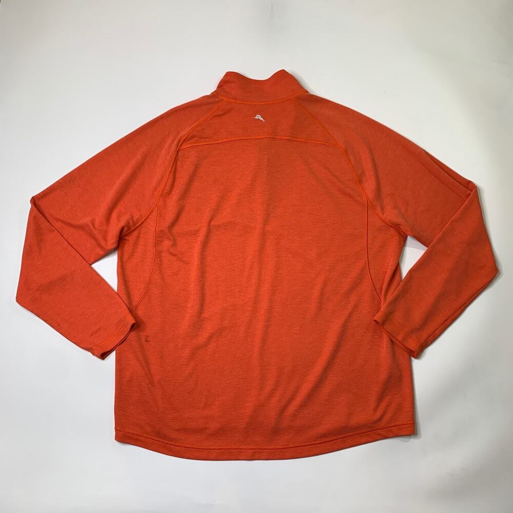 Tommy Bahama Sweatshirt Mens XL Extra Large Firewall Quarter Zip Pullover Mock - Picture 8 of 10